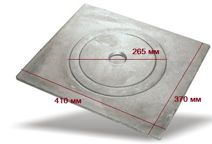 Плита універсальна 370х410 мм
