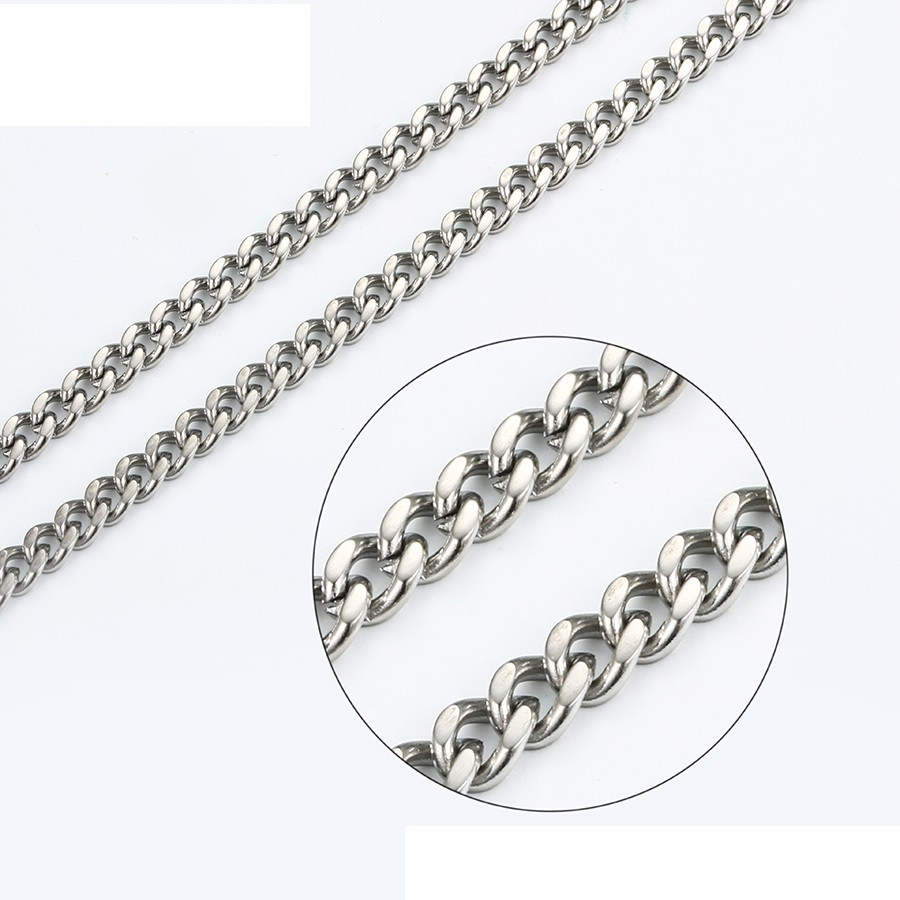 Цепочка ХР Stainless Steel Jewelry. Размер 560 х 4 мм (± 2 см). - фото 5 - id-p1087611636