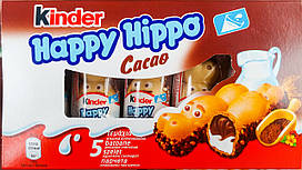 Kinder Happy Hippo Кіндер Бегемотики 5штук (103.5 g) Німеччина