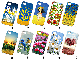 Силіконовий чохол з малюнком для iPhone 4 / 4S