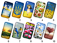 Силиконовый чехол с рисунком для Apple iPhone 3G / 3GS