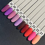 Гель лак GeliX 022, 8ml оновлений колір, фото 5