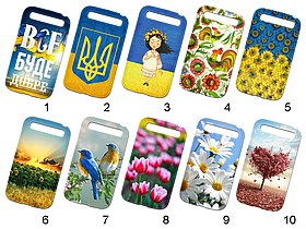 Силіконовий чохол із малюнком для BlackBerry Q20 Classic