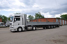 Вантажоперевезення длинномерами по Україні