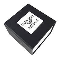 Черная подарочная коробка Emporio Armani для наручных часов