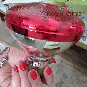 Інфрачервона лампа Lux Light IR PAR38 175 Вт, Червона, фото 3