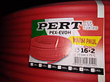 Труба українська PERT PEX EVOH 16*2 для теплої підлоги з кисневим шаром, Україна, 200 м, фото 3
