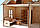 Дерев'яний Ляльковий Будиночок для Ляльок ЛОЛ, будинок меблі 2 поверхи для ляльки LOL ляльковий будиночок 011183, фото 8