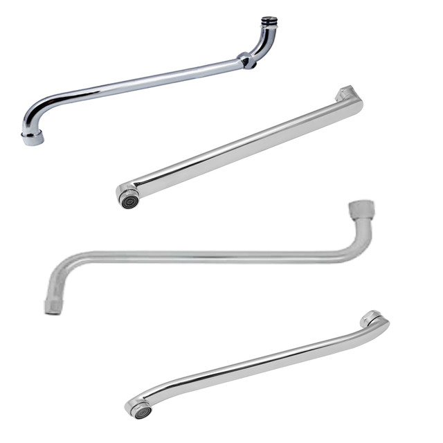 Излив на ванну, гусак для смесителя на ванну, гусак для ванной. [Partner]