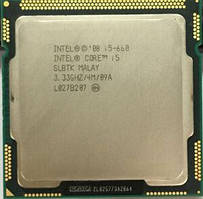 Б/В, Процесор, Intel Core i5 660, s1156, 2 ядра, 4 потока, 3.33 гГц