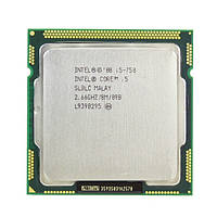 Б/В, Процесор, Intel Core i5-750, s1156, 4 ядра, 4 потоки, 2.66 гГц
