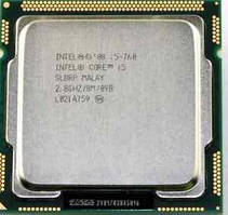 Б/В, Процесор, Intel Core i5-760, s1156, 4 ядра, 2.8 гГц