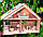 Дерев'яний Ляльковий Будиночок для Ляльок ЛОЛ, будинок меблі 2 поверхи для ляльки LOL ляльковий будиночок 011184, фото 2