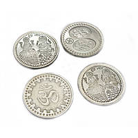 Монета коллекционная Ганеша и Лакшми