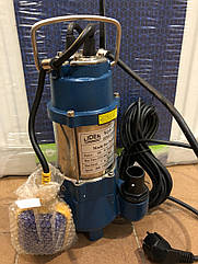 Насос фекальний LIDER WQ-8-7-0.18 нержавіюча сталь