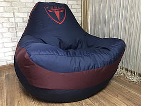 Крісло мішок, крісло-Груша, крісло Подушка, М'яке крісло? Безкаркасне крісло, пуф Болід XXХL ! чорний