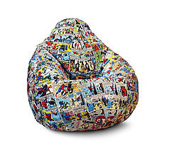 Крісло мішок "Людина павук комікс" Флок