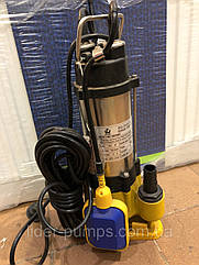 Насос фекальний LIDER WQ-10-8-0.37 нержавіюча сталь