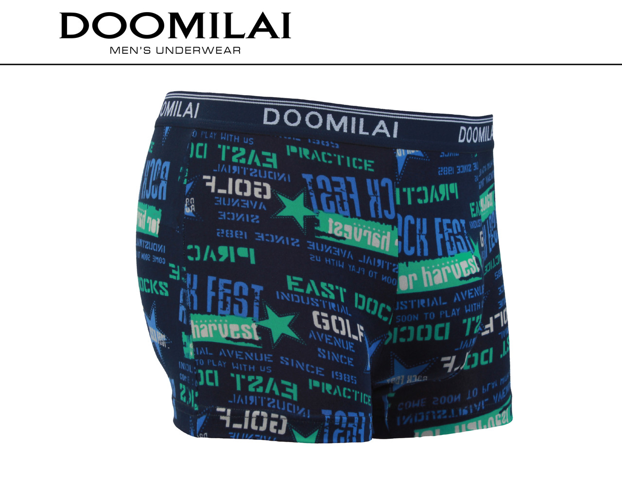 Чоловічі боксери стрейчеві з бамбука Марка «DOOMILAI» Арт.D-01217