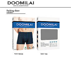 Чоловічі боксери стрейчеві з бамбука Марка «DOOMILAI» Арт.D-01222, фото 3