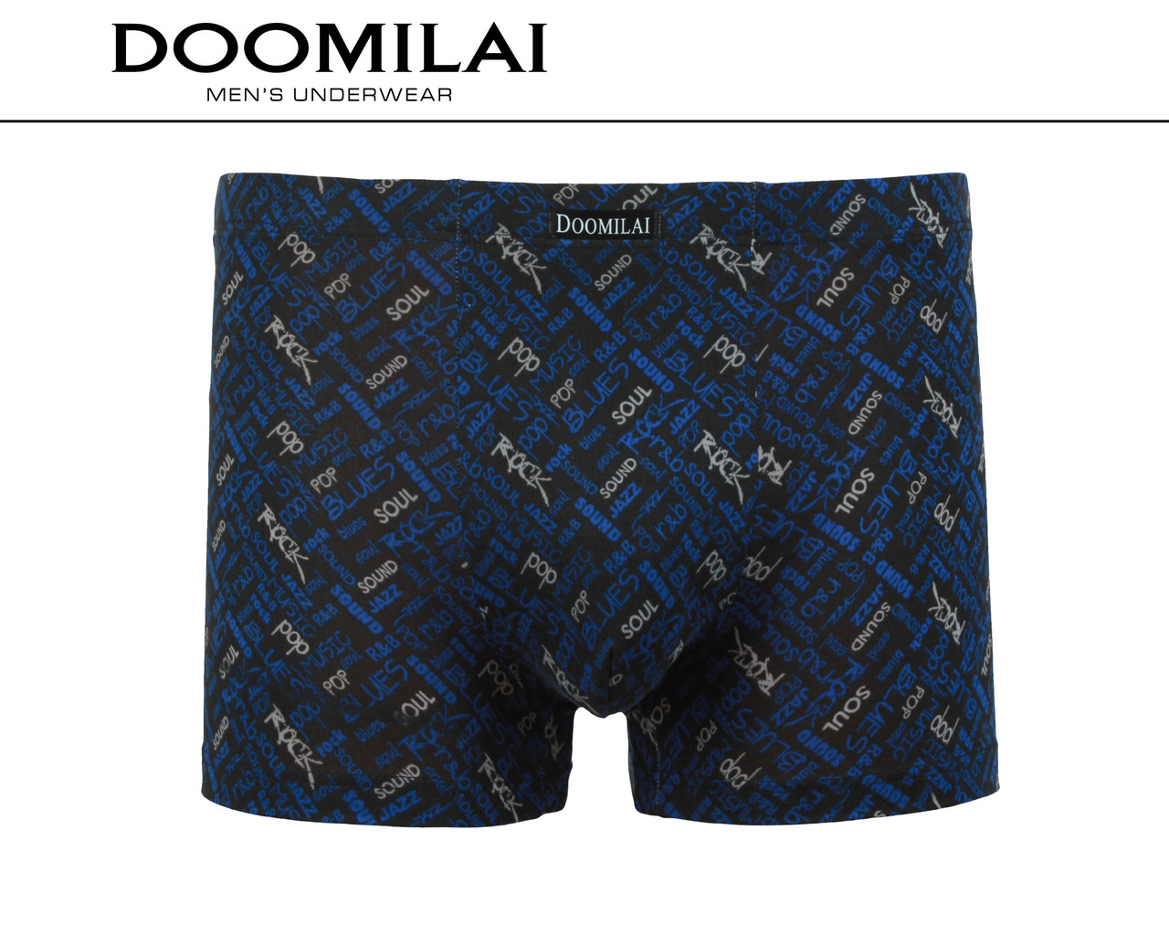 Чоловічі боксери стрейчеві з бамбука Марка «DOOMILAI» Арт.D-01225