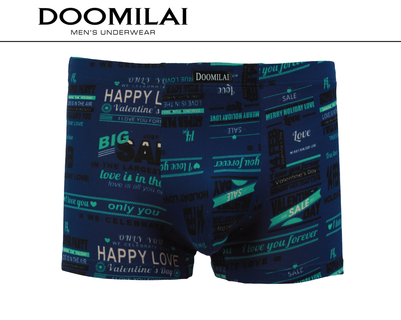 Чоловічі боксери стрейчеві з бамбука Марка «DOOMILAI» Арт.D-01228