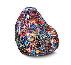 Крісло мішок "Залізна людина. Модерн"