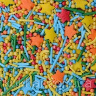 Посипка мікс "Феєрверк" №3, фото 1