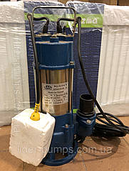 Насос фекальний LIDER WQ-18-10-0.75 нержавіюча сталь