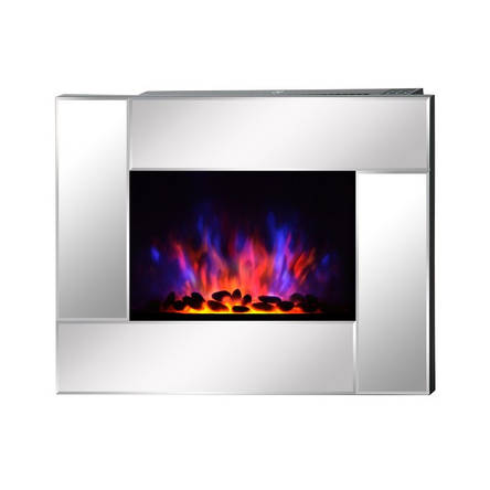 Електрокамін FIRESTYLE LED 900/1800 Вт, сріблястий, фото 1