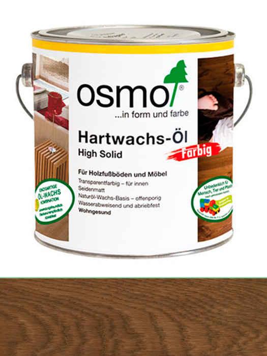 Кольорова олія з твердим воском Osmo Hartwachs-Ol Farbig 0,125 L Чорна 3075 (4006850530755)