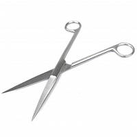 Ножиці загострені прямі НС-6-2. Довжина 20 см