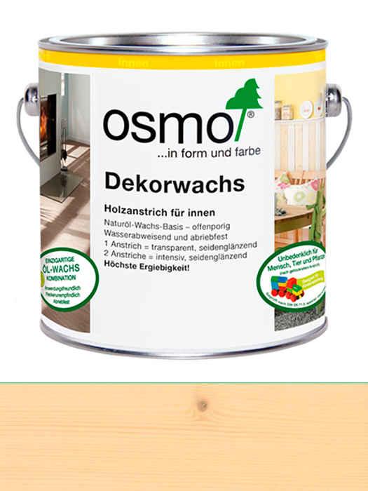 Кольорова прозора олія Osmo Dekorwachs Transparent 0,125 L Береза 3136 (4006850103034)