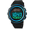 Спортивний чоловічий годинник Solar Watch Skmei 1096 Blue, фото 2