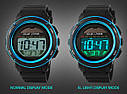 Спортивний чоловічий годинник Solar Watch Skmei 1096 Blue, фото 6
