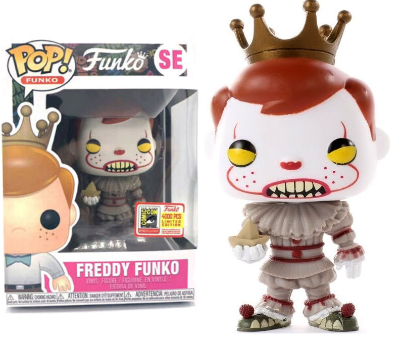 Фігурка Funko Pop Фанко Поп Funko Фредді Воно Пенівайз Freddy Funko Pennywise Eccc Exclusive 10см IT PW SE