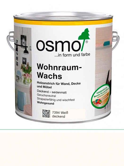 Віск Osmo WOHNRAUM-WACHS 2,5 L Білий непрозорий 7394 (4006850735778)