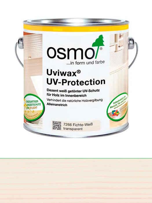 Віск з УФ-захистом Osmo UVIWAX 0,75 L Біла ялина прозорий 7266 (4006850743926)