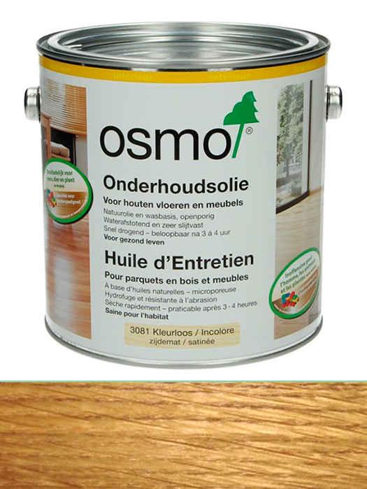 Олія для догляду за підлогами Osmo PFLEGE-Öl 2,5 L Шовковисто-матова 3081 (4006850761265)