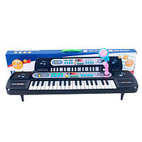 Музичне дитяче піаніно синтезатор MQ3750L 37 клавіш музика та світлові ефекти