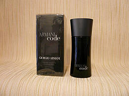 Giorgio Armani- Armani Code Pour Homme (2004) — Туалетна вода 50 мл — Вінтаж, стара формула аромату 2004 року