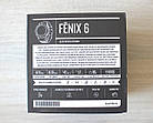 Смарт-годинник Garmin Fenix 6 Silver with Black Band сріблястий з чорним ремінцем, фото 5