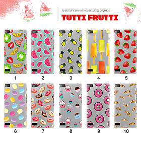 Прозорий чохол з малюнком для BlackBerry Z3 (80 дизайнів)