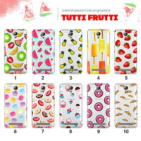 Прозорий чохол з малюнком для Doogee X7 / X7 Pro (80 дизайнів)