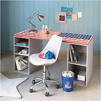 Стілець Milan Office червоний 05 на коліщатках з регулюванням висоти, дизайн Charles Eames у стилі лофт, фото 5