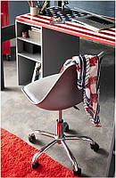 Стілець Milan Office червоний 05 на коліщатках з регулюванням висоти, дизайн Charles Eames у стилі лофт, фото 8