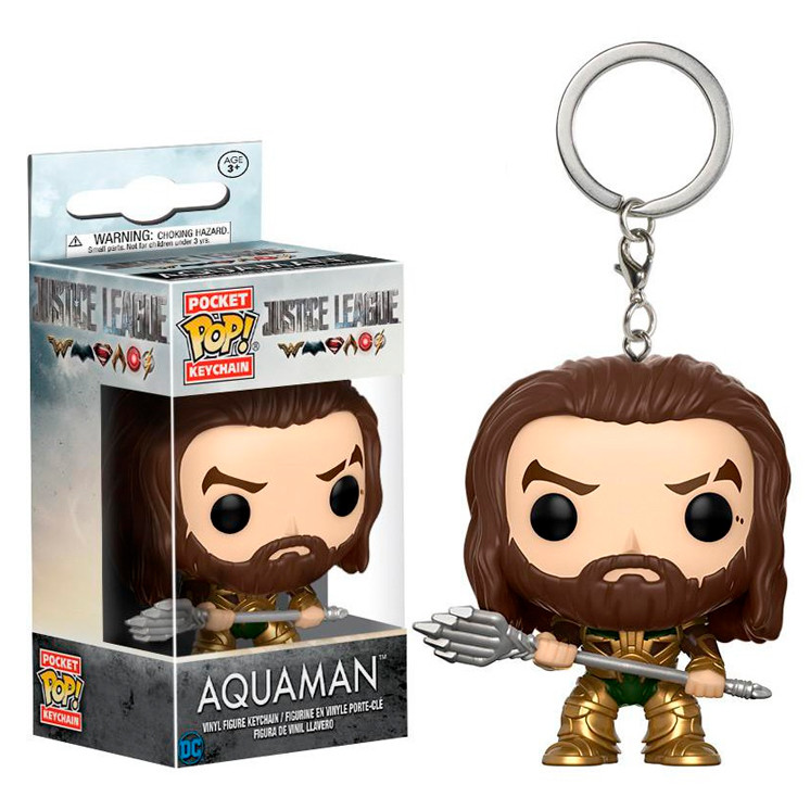 Фігурка брелок Funko Pop Фанк Поп Ліга Справедливості Аквамен Justice League Aquaman 4 см JL A 205