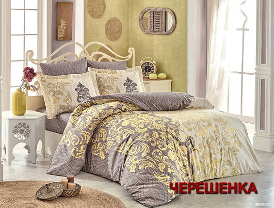 Євро максі набір постільної білизни 200*220 з Бязі "Gold" №154157 Черешенка™, фото 1