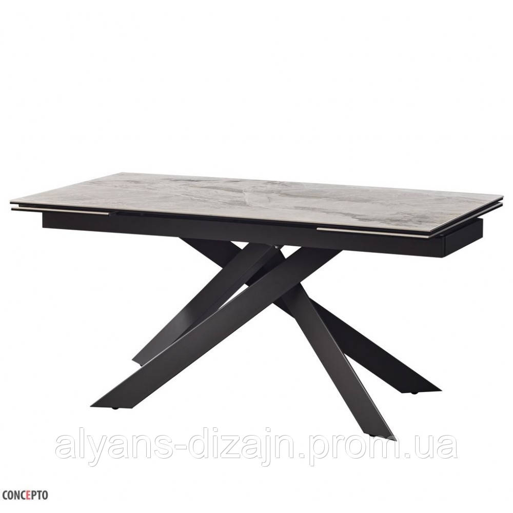 GRACIO LIGHT GREY СТІЛ РОЗКЛАДНИЙ КЕРАМІКА 160-240 СМ