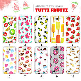 Прозорий чохол з малюнком для Fly IQ446 Magic (80 дизайнів)